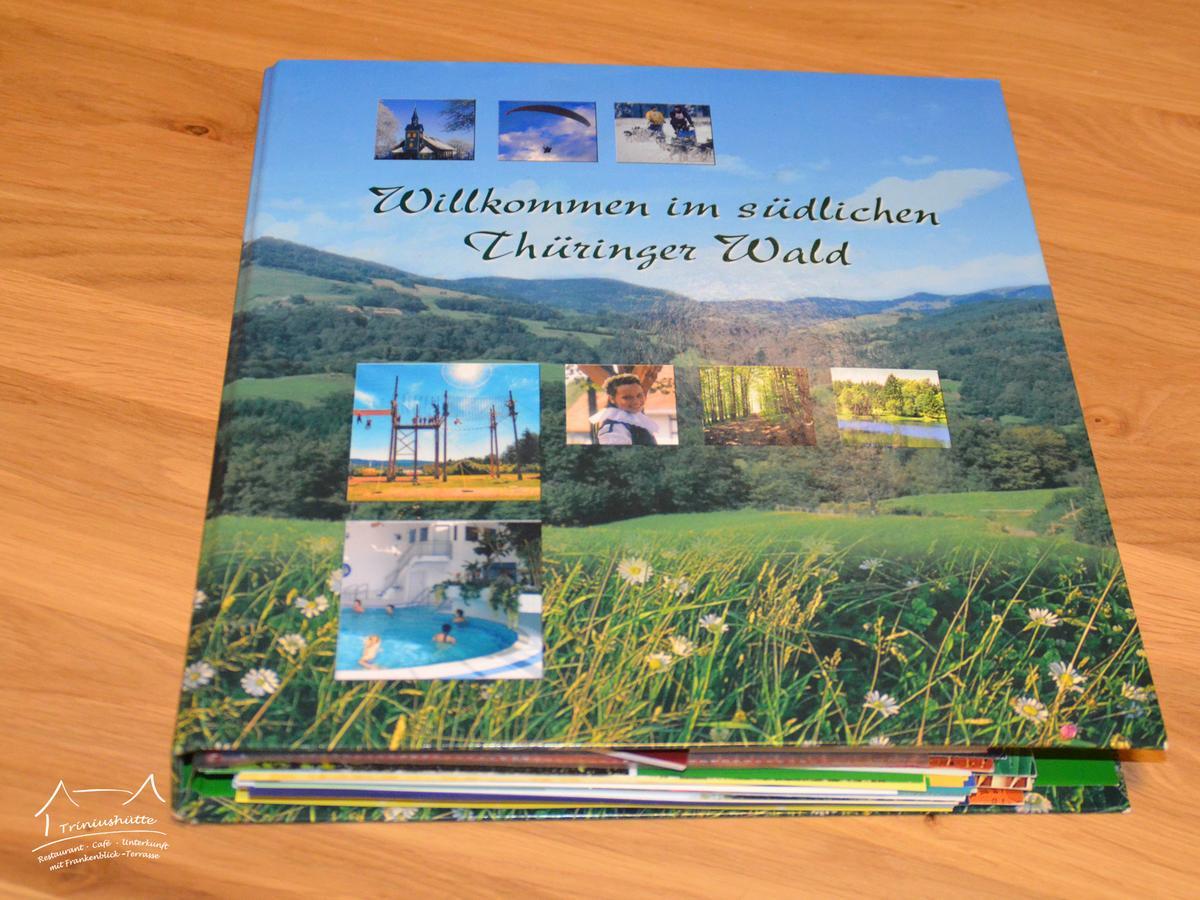 Die Triniushuette "Thueringens Schoenste Aussicht" Rauenstein Esterno foto