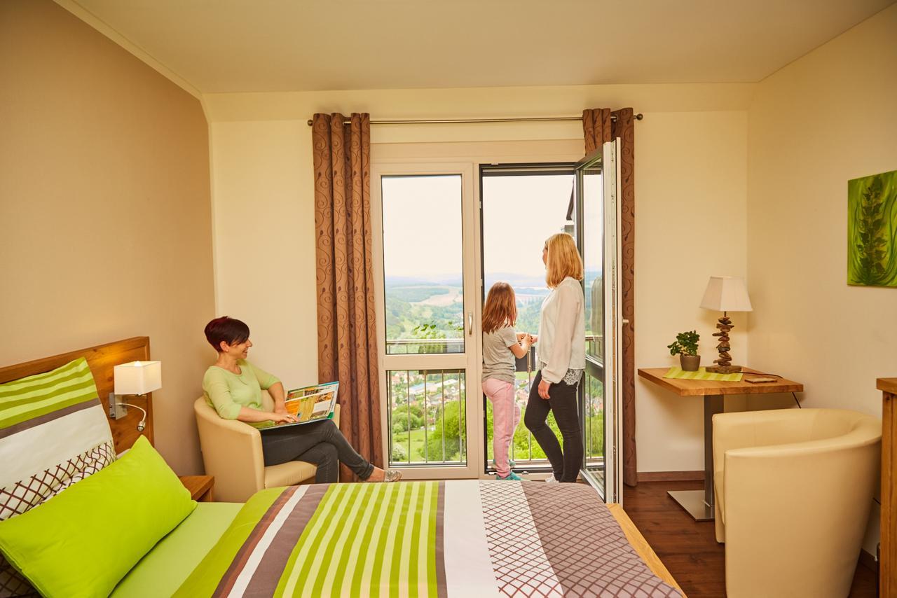 Die Triniushuette "Thueringens Schoenste Aussicht" Rauenstein Esterno foto